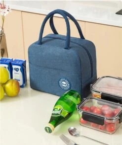 Merkloos Koeltas Lunch - Lunchtas Volwassenen - Kinderen - Lunchtrommel - Picknicktas - Koelzak - Coolbag - Waterdicht - Lunchtas - Koeltasje - Donker Blauw 12 Merkloos Koeltas Lunch - Lunchtas Volwassenen - Kinderen - Lunchtrommel - Picknicktas - Koelzak - Coolbag - Waterdicht - Lunchtas - Koeltasje - Donker Blauw -Winkel Voor Kampeerartikelen 1015x1200
