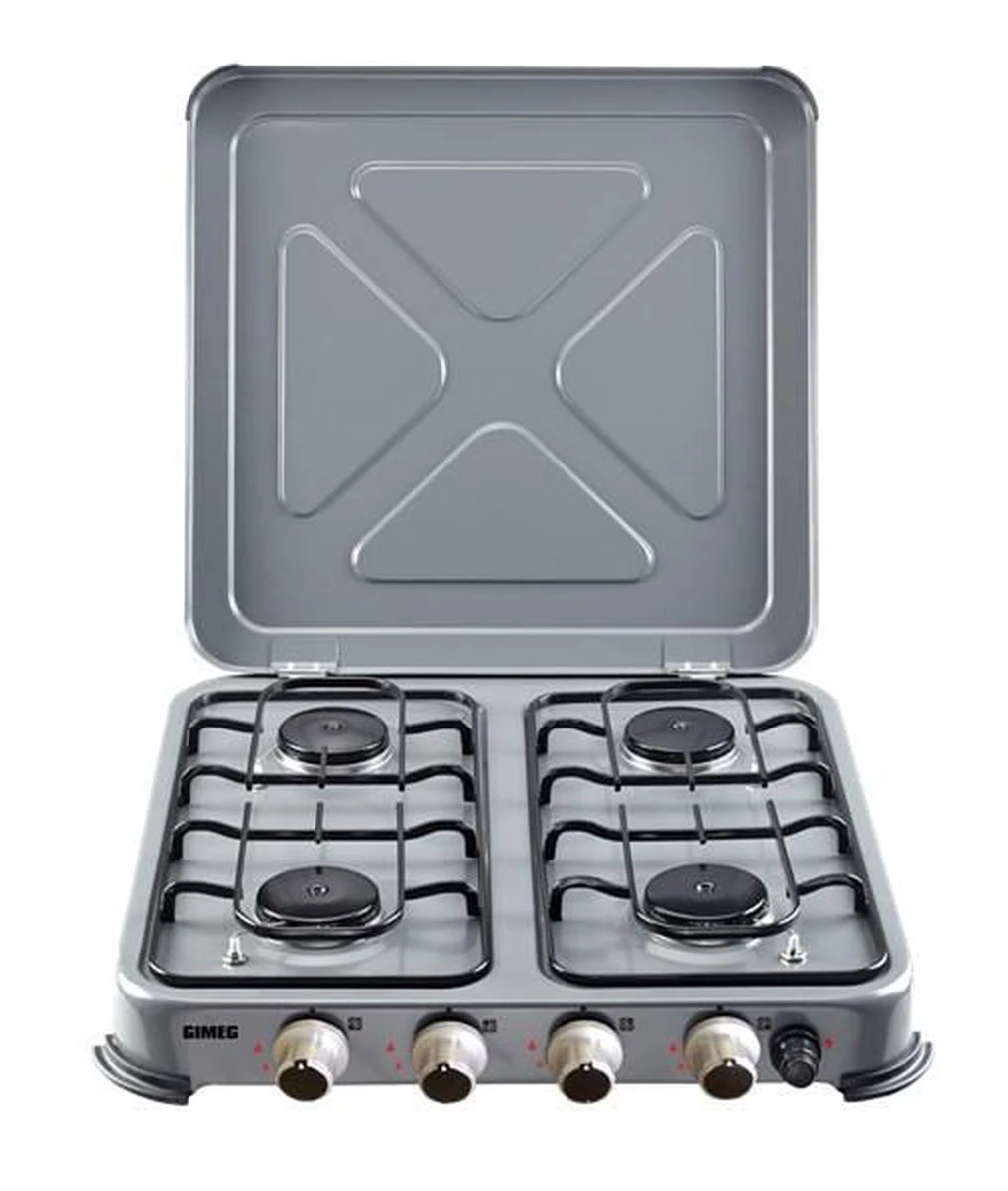 Gimeg Kooktoestel 4-Pits - Grijs - Beveiligd 14 Gimeg Kooktoestel 4-Pits - Grijs - Beveiligd - Afbeelding 12