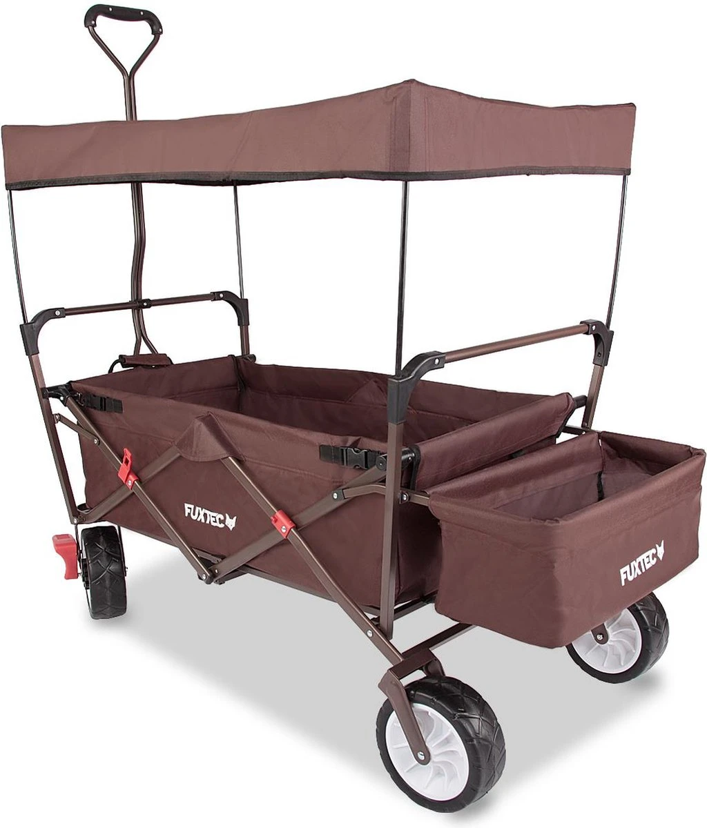 FUXTEC Bolderkar CT350 - Bruin 8 FUXTEC Bolderkar CT350 - Bruin - Afbeelding 6