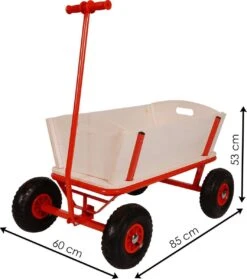 Benson Bolderkar - Bolderwagen Hout - Strandwagen - Kinderen - Boodschappenkar -Winkel Voor Kampeerartikelen 1064x1200 3