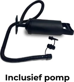 Deryan Luxe Twin Luchtbed - Tweepersoons Luchtbed Inclusief Pomp - 200 Cm X 130 X 13 Cm -Winkel Voor Kampeerartikelen 1074x1200 6