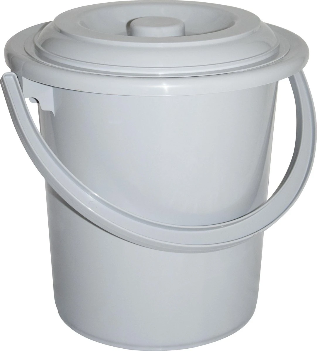 Curver Toiletemmer Met Deksel - 10L - 31 Cm - Lichtgrijs 3 Curver Toiletemmer Met Deksel - 10L - 31 Cm - Lichtgrijs