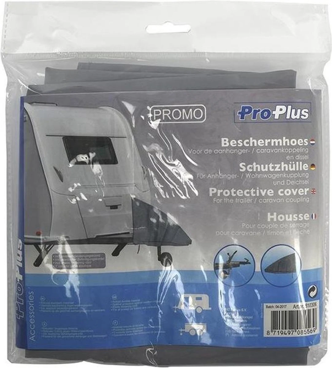 PROPLUS Caravan/aanhanger Koppeling/dissel Beschermhoes Universeel 20 X 21 X 24 Cm - Caravan/aanhanger Toebehoren/accessoires 5 PROPLUS Caravan/aanhanger Koppeling/dissel Beschermhoes Universeel 20 X 21 X 24 Cm - Caravan/aanhanger Toebehoren/accessoires - Afbeelding 3