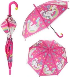 Stemen Kinderparaplu - Kind - Unicorn - Roze - 80 Cm -Winkel Voor Kampeerartikelen 1090x1200 1
