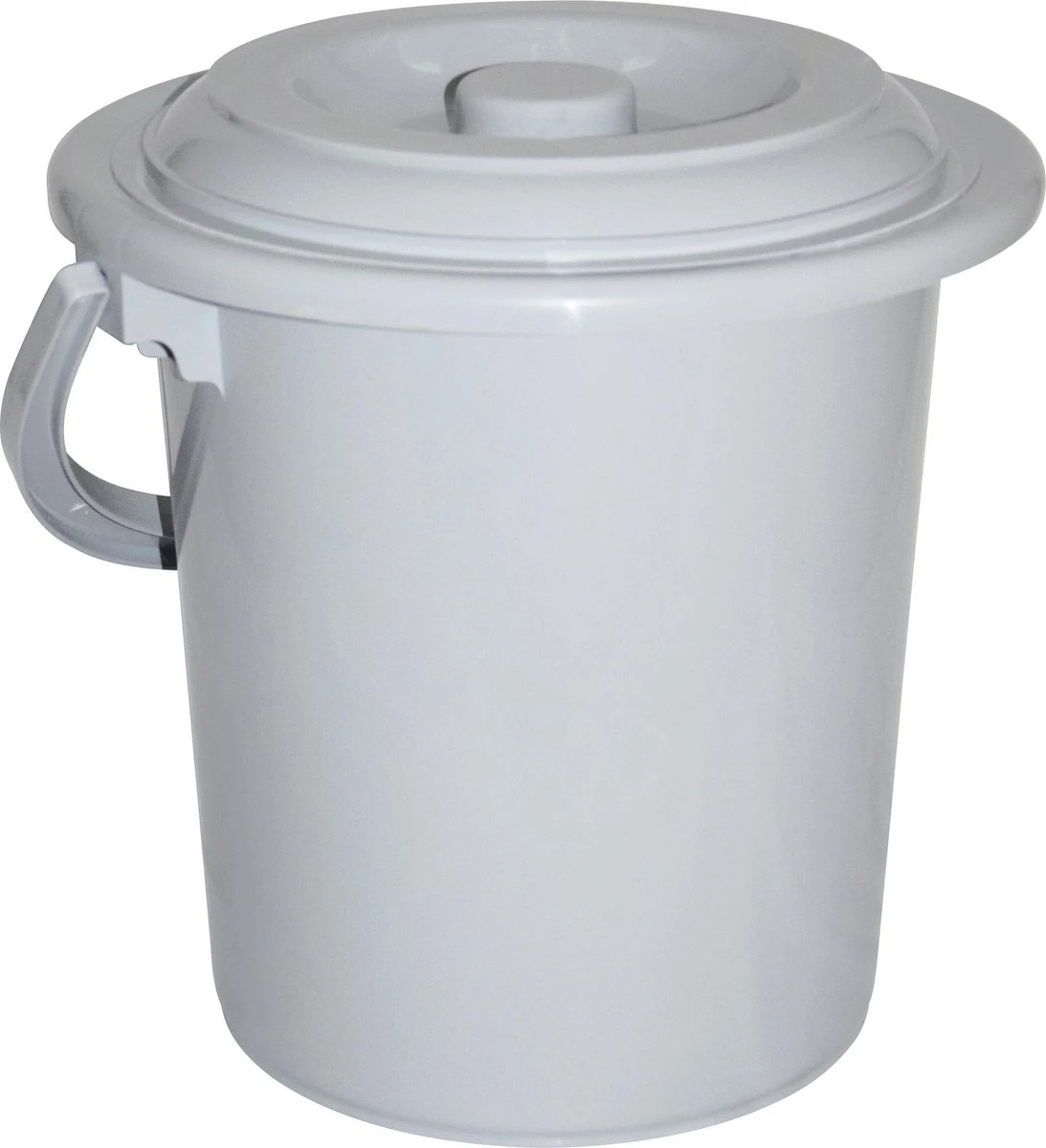 Curver Toiletemmer Met Deksel - 10L - 31 Cm - Lichtgrijs 5 Curver Toiletemmer Met Deksel - 10L - 31 Cm - Lichtgrijs - Afbeelding 3