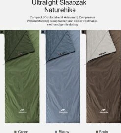 Naturehike® Slaapzak - Lichtgewicht - 205*85cm - Compact - Waterdicht - 3 Seizoenen Slaapzak Lente, Zomer & Herfst - Outdoor - Slaapzakken Volwassen & Kinderen 21 Naturehike® Slaapzak - Lichtgewicht - 205*85cm - Compact - Waterdicht - 3 Seizoenen Slaapzak Lente, Zomer & Herfst - Outdoor - Slaapzakken Volwassen & Kinderen -Winkel Voor Kampeerartikelen 1093x1200