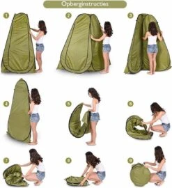 NordFalk Douchetent Pop-up 190 Cm - Camping Douche - Omkleedtent - Incl. Tentharingen En Draagtas - Groen -Winkel Voor Kampeerartikelen 1098x1200 4