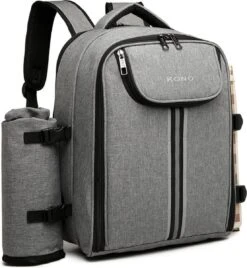 Kono Koeltas - Koelrugzak - Picknick - Picknicktas Met Flessenhouder - Koelrugtas Met Picknickkleed - Grijs (E6915 GY) 18 Kono Koeltas - Koelrugzak - Picknick - Picknicktas Met Flessenhouder - Koelrugtas Met Picknickkleed - Grijs (E6915 GY) -Winkel Voor Kampeerartikelen 1108x1200