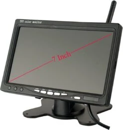 BrandWay Draadloze Auto Achteruitrijcamera Set Met Nachtzicht En 7 Inch Scherm - Achteruitrij Camera Draadloos Voor Auto / Camper / Caravan / Vrachtwagen / Landbouw -Winkel Voor Kampeerartikelen 1131x1200 11