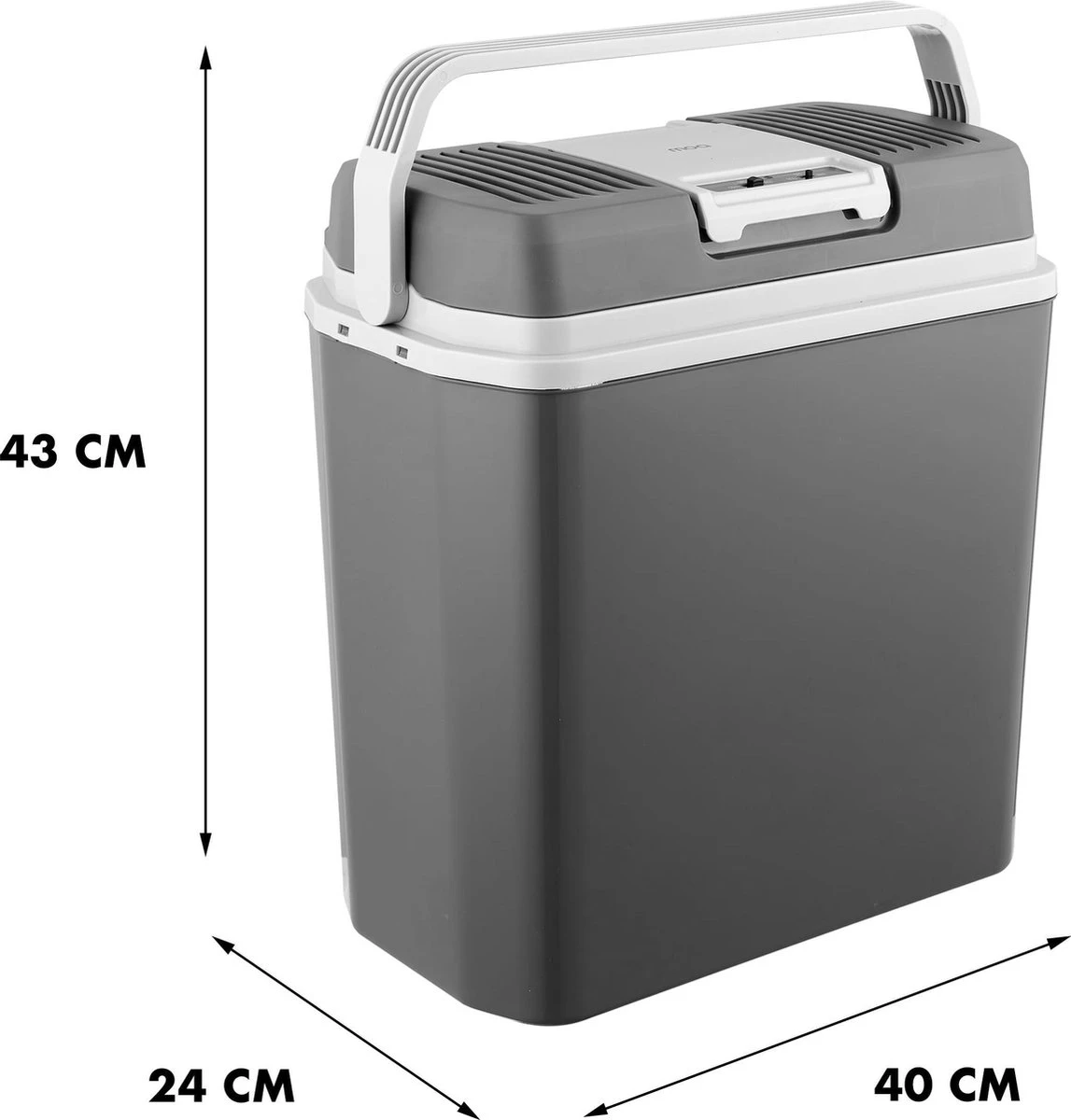 MOA - Thermo-elektrische Koelbox - Met Verwarmingsfunctie - 12V En 230V - 22 Liter - Grijs -ECW22 6 MOA - Thermo-elektrische Koelbox - Met Verwarmingsfunctie - 12V En 230V - 22 Liter - Grijs -ECW22 - Afbeelding 4
