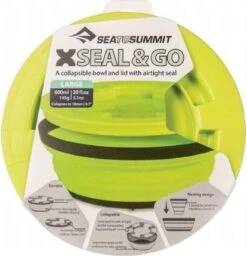 Sea To Summit X-Seal & Go Campingservies Inklapbaar - Schaal - Large - Lime -Winkel Voor Kampeerartikelen 1157x1200