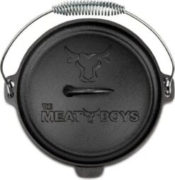 Merkloos Dutch Oven 4,5L - The Meat Boys - BBQ Pan -Winkel Voor Kampeerartikelen 1165x1200 4