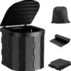Merkloos Camping Toilet Met Draagtas En 10 Vuilzakken - Toiletemmer Draagbaar Met Deksel -Winkel Voor Kampeerartikelen 1182x1200 5