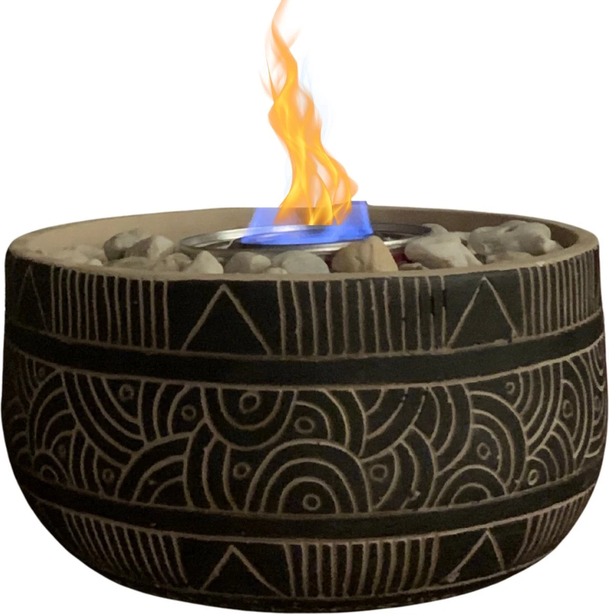 Merkloos Uren Gezelligheid Op Tafel | Licht Kachel | Tafelhaard | Duurzaam Geproduceerd | Verwarming | Modieuze Kachel | Tafelhaard Binnen En Buiten | Bloempot Kachel Met Steentjes | Tafelvuur Voor Binnen En Buiten | Brandgel Haard Met Natuurstenen 3 Merkloos Uren Gezelligheid Op Tafel | Licht Kachel | Tafelhaard | Duurzaam Geproduceerd | Verwarming | Modieuze Kachel | Tafelhaard Binnen En Buiten | Bloempot Kachel Met Steentjes | Tafelvuur Voor Binnen En Buiten | Brandgel Haard Met Natuurstenen