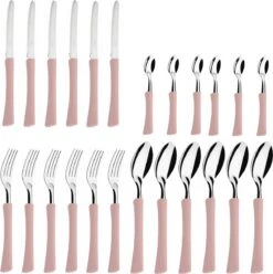 Di Solle Inova D - 6 Persoons Bestekset - Handige Opbergbak Met Raspdeksel - 26 Delig - Baby Pink -Winkel Voor Kampeerartikelen 1193x1200 8