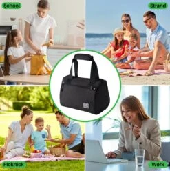 Brisby 4 Laags Geïsoleerde Koeltas - Lunchtas 10 Liter - Zwart 13 Brisby 4 Laags Geïsoleerde Koeltas - Lunchtas 10 Liter - Zwart -Winkel Voor Kampeerartikelen 1197x1200 32