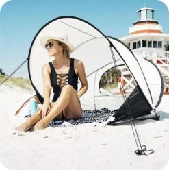 Deryan Luxe Pop Up Strandtent XXL - Anti-UV 50+ - Cream -Winkel Voor Kampeerartikelen 1197x1200 39