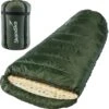 Skandika Vegas-R XXL Slaapzak - Mummieslaapzakken – Slaapzakken Volwassen – Maat XXL – Mummie Slaapzak - Unisex - Katoen, Luxe Kwaliteit, Koppelbaar, 3 Seizoenen, 220 X 110 Cm, -12° Tot -15°C, Outdoor Kampeerslaapzak – Ritssluiting Rechts - Groen -Winkel Voor Kampeerartikelen 1198x1200 11