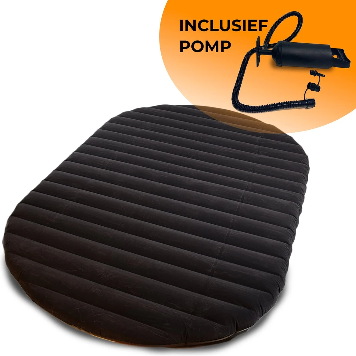 Deryan Cocoon Pop Up Tent - Slaapzak - Luchtbed - Luchtpomp - 4 Persoons - Zilver 4 Deryan Cocoon Pop Up Tent - Slaapzak - Luchtbed - Luchtpomp - 4 Persoons - Zilver - Afbeelding 2