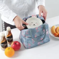 Koeltas - Lunchtas - Volwassenen En Kinderen - Compact & Handig: Zomer - Picknick -School - Lunch - Werk - Grijs Flamingo 23 Koeltas - Lunchtas - Volwassenen En Kinderen - Compact & Handig: Zomer - Picknick -School - Lunch - Werk - Grijs Flamingo -Winkel Voor Kampeerartikelen 1198x1200 9