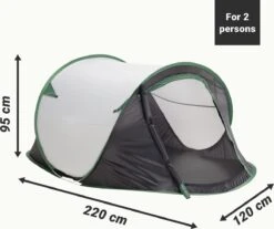 JEMIDI Tweepersoons Pop-up Tent - Opgooitent, Werptent Voor 2 Personen - Ideaal Als Festivaltent Of Kampeertent - Verschillende Kleuren -Winkel Voor Kampeerartikelen 1200x1004 2