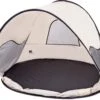Deryan Luxe Pop Up Strandtent - Anti-UV 50+ - Cream -Winkel Voor Kampeerartikelen 1200x1009 4