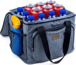 Packaway 4 Laags Geïsoleerde Koeltas - Lunchtas 15 Liter - Grijs -Winkel Voor Kampeerartikelen 1200x1015 1