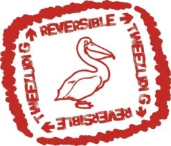 Polydaun Pelikaan Junior - Kinderslaapzak - Blauw/rood - 70x160 Cm Reversibel -Winkel Voor Kampeerartikelen 1200x1031