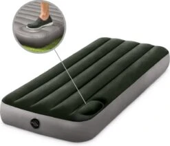 Intex Luchtbed - 1-Persoons - 76 X 191 X 25 Cm - Groen - Met Ingebouwde Voetpomp + Hoeslaken Antraciet + Reparatieset 13 Intex Luchtbed - 1-Persoons - 76 X 191 X 25 Cm - Groen - Met Ingebouwde Voetpomp + Hoeslaken Antraciet + Reparatieset -Winkel Voor Kampeerartikelen 1200x1032 11