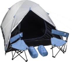MaxxSport Camping Set - 2 Persoons - Tent + Slaapzakken + Campingstoelen - 200x190x120cm 11 MaxxSport Camping Set - 2 Persoons - Tent + Slaapzakken + Campingstoelen - 200x190x120cm -Winkel Voor Kampeerartikelen 1200x1032 3
