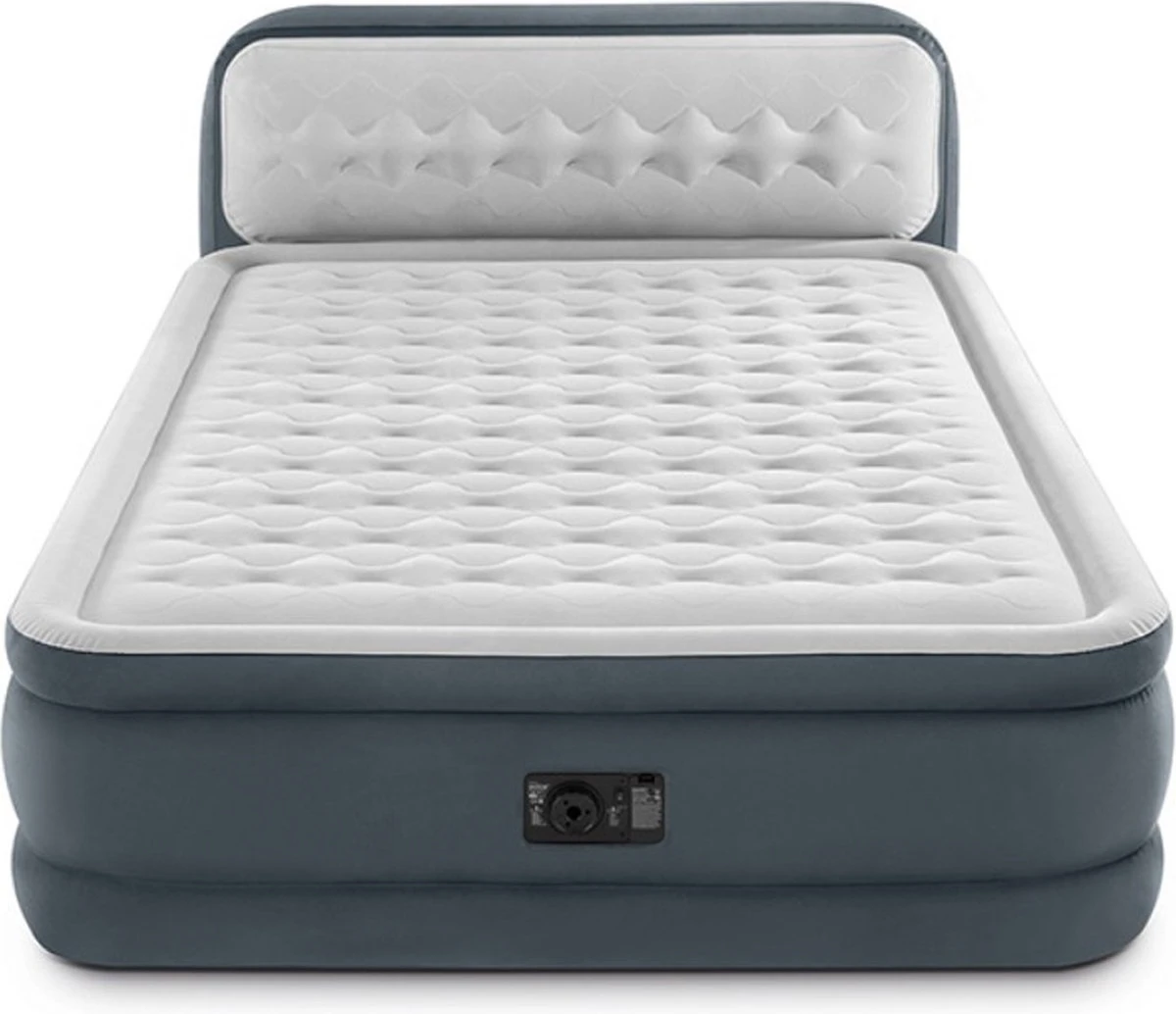 Intex 64448 - Queen Deluxe Ultra-Plush Zelfopblazend 2-persoons Luchtbed Met Hoofdboord (203x152x46cm) 3 Intex 64448 - Queen Deluxe Ultra-Plush Zelfopblazend 2-persoons Luchtbed Met Hoofdboord (203x152x46cm)
