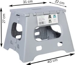 Splendole Opstapje Inklapbaar Caravanopstapje - Opvouwbaar - 120 Kg - 27 Cm Krukje Grijs 15 Splendole Opstapje Inklapbaar Caravanopstapje - Opvouwbaar - 120 Kg - 27 Cm Krukje Grijs -Winkel Voor Kampeerartikelen 1200x1044 6