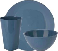 Serviesset 24-delig - Kunststof - Petrol - 8 Personen -Winkel Voor Kampeerartikelen 1200x1066 4