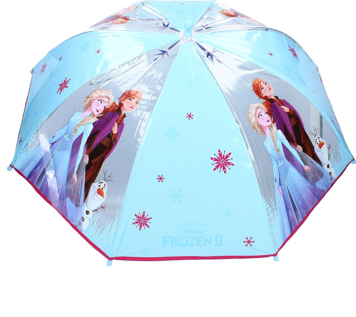 Vadobag Disney Frozen II Umbrella Party - Paraplu - Gemaakt Voor Kinderen - Blauw 5 Vadobag Disney Frozen II Umbrella Party - Paraplu - Gemaakt Voor Kinderen - Blauw - Afbeelding 3