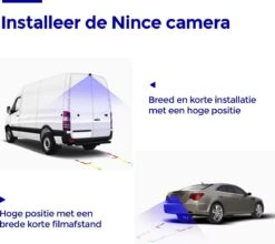 Nince ARC1 Draadloze Achteruitrijcamera Draadloos 2022 Model - 5 Inch Digitale Achteruit Rijcamera Met IR Nachtzicht - 2 Kanaals -Winkel Voor Kampeerartikelen 1200x1070 8