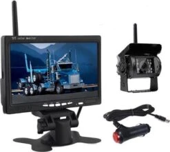 BrandWay Draadloze Auto Achteruitrijcamera Set Met Nachtzicht En 7 Inch Scherm - Achteruitrij Camera Draadloos Voor Auto / Camper / Caravan / Vrachtwagen / Landbouw -Winkel Voor Kampeerartikelen 1200x1074 6