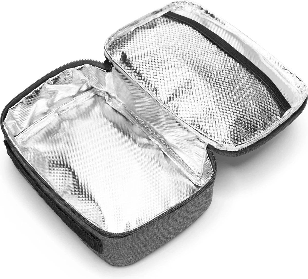 Reisenthel Thermocase Lunchbox - 1,5L - Twist Silver Grijs 4 Reisenthel Thermocase Lunchbox - 1,5L - Twist Silver Grijs - Afbeelding 2