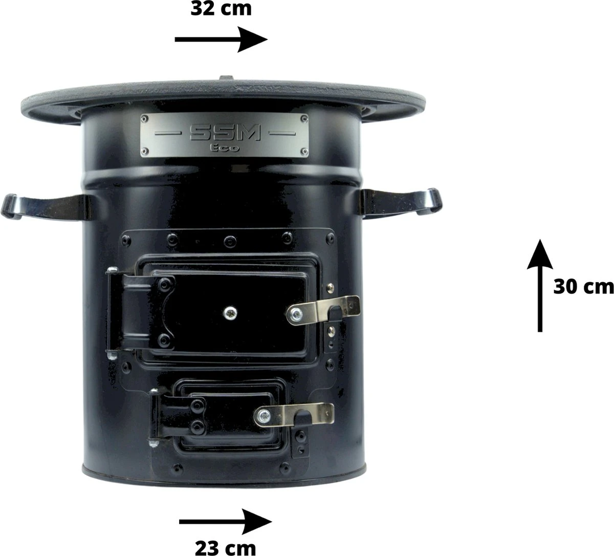 Dutch Rocket Stove - Rocket Stove - Kooktoestel Op Houtvuur - Met Draagtas - Dutch Oven 6 Dutch Rocket Stove - Rocket Stove - Kooktoestel Op Houtvuur - Met Draagtas - Dutch Oven - Afbeelding 4