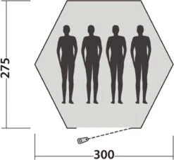 Easy Camp Tent Bolide 400 - Rood - 4 Persoons -Winkel Voor Kampeerartikelen 1200x1098 3