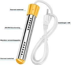 Dompelaar 2000W Incl. Thermometer & Staalspons - Reisdompelaar - Emmerdompelaar - Waterkoker - Camping - Kamperen - Outdoor 11 Dompelaar 2000W Incl. Thermometer & Staalspons - Reisdompelaar - Emmerdompelaar - Waterkoker - Camping - Kamperen - Outdoor -Winkel Voor Kampeerartikelen 1200x1100 1