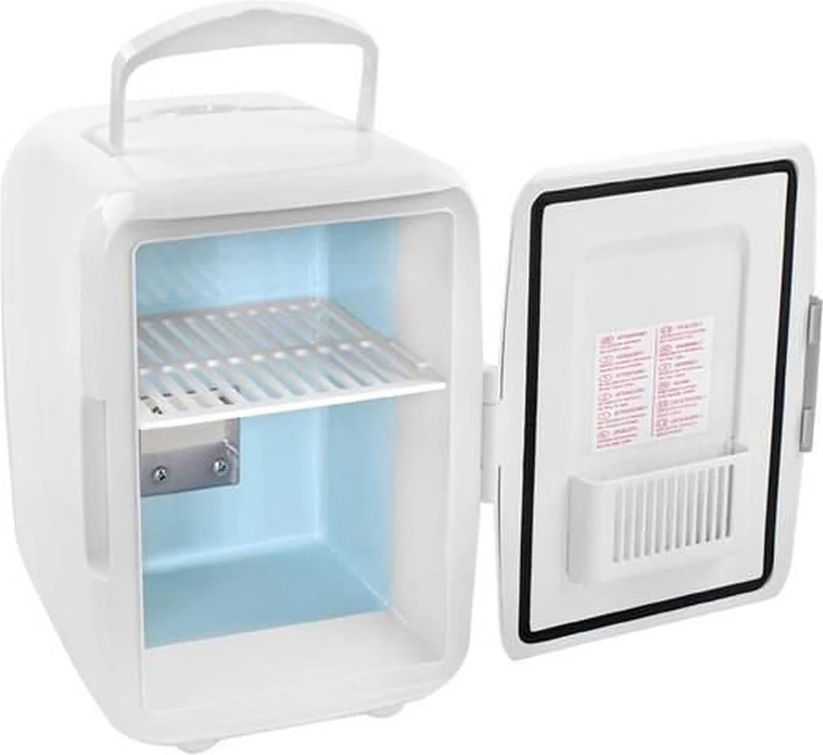 Mobiele Mini Koelkast - Frigobox 220/12 Volt AC/DC Auto/Caravan/Camping - Minibar - Mini Koelkast 4 Liter 8 Mobiele Mini Koelkast - Frigobox 220/12 Volt AC/DC Auto/Caravan/Camping - Minibar - Mini Koelkast 4 Liter - Afbeelding 6