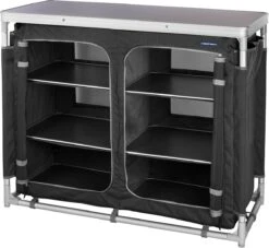 Campart Campingkeuken KI-0734 - Campingkast Groot - 4 Verstelbare Poten - Opvouwbaar En Lichtgewicht - Inclusief Opbergtas - Grijs -Winkel Voor Kampeerartikelen 1200x1105 1