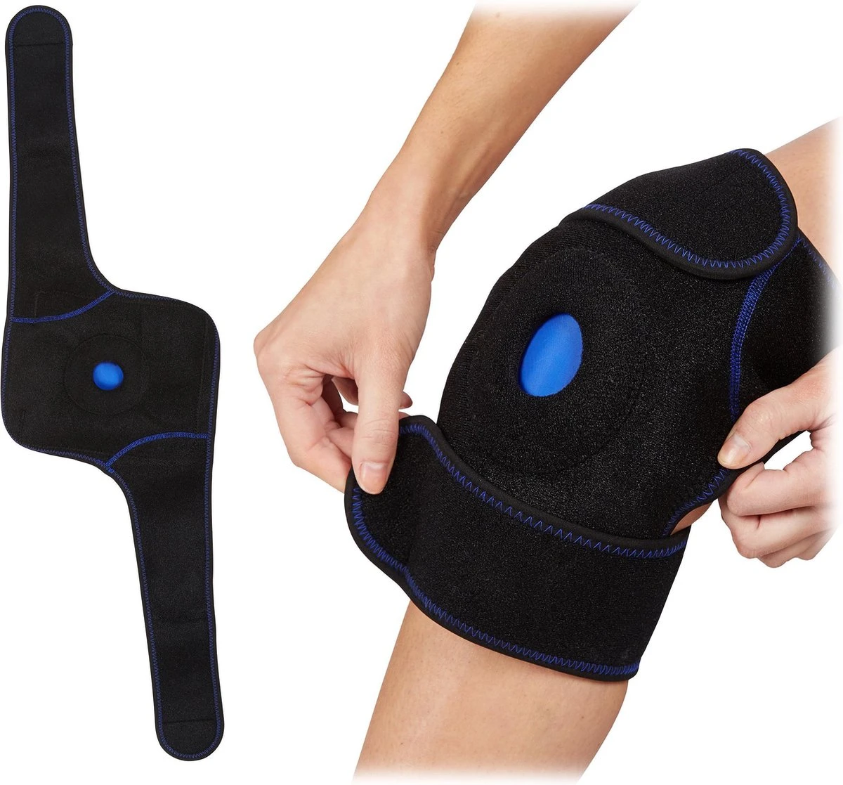 Relaxdays Hot Cold Pack Knie - Knie Brace - Kniebandage - Warmte Kompres - Bij Blessures 3 Relaxdays Hot Cold Pack Knie - Knie Brace - Kniebandage - Warmte Kompres - Bij Blessures