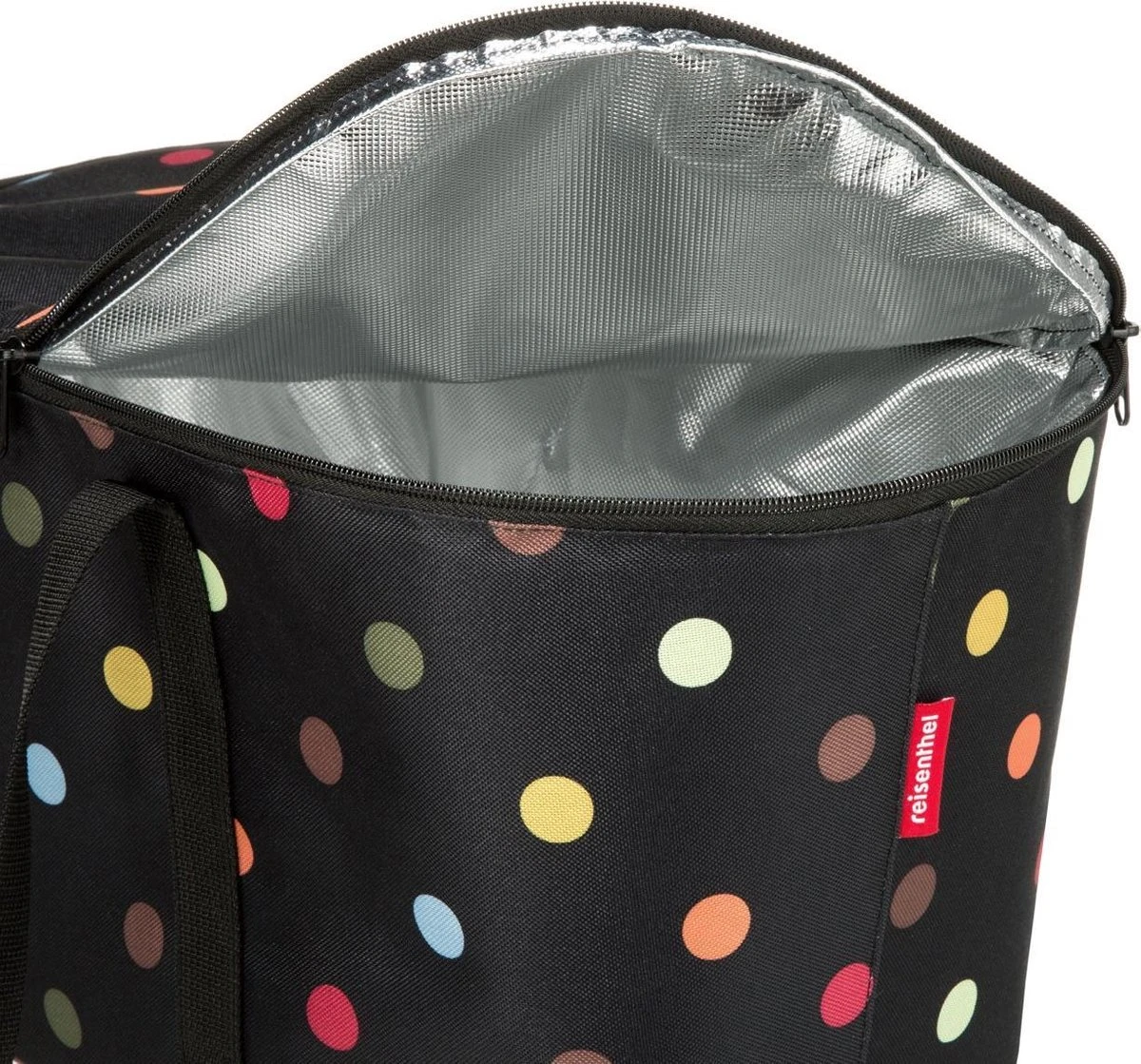 Reisenthel Coolerbag Koeltas - 20L - Dots Zwart 10 Reisenthel Coolerbag Koeltas - 20L - Dots Zwart - Afbeelding 8