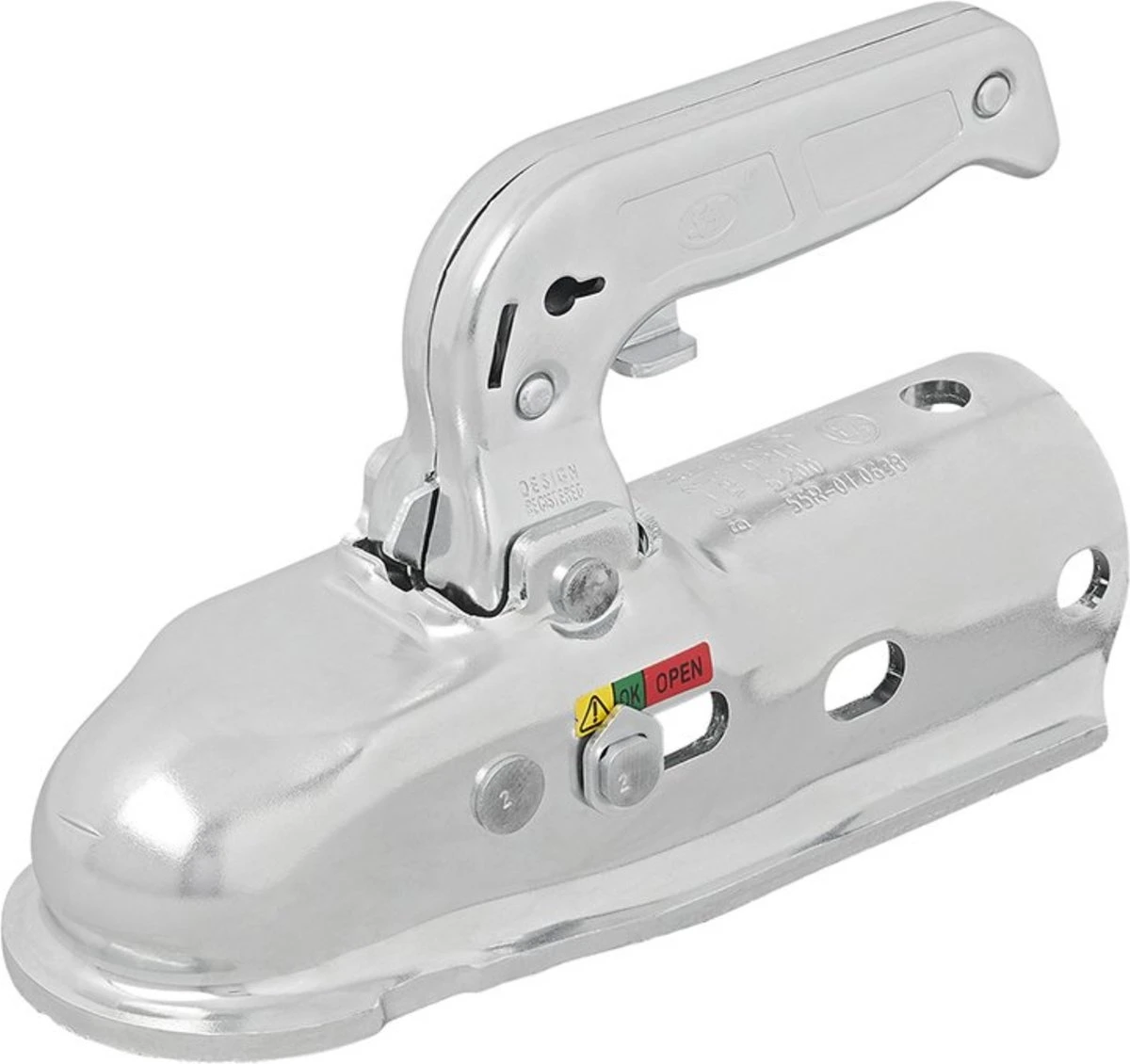 PROPLUS Pro Plus Disselkoppeling - Kogelkoppeling - Rond Ø 40, 45 En 50 Mm - Geremd 3 PROPLUS Pro Plus Disselkoppeling - Kogelkoppeling - Rond Ø 40, 45 En 50 Mm - Geremd