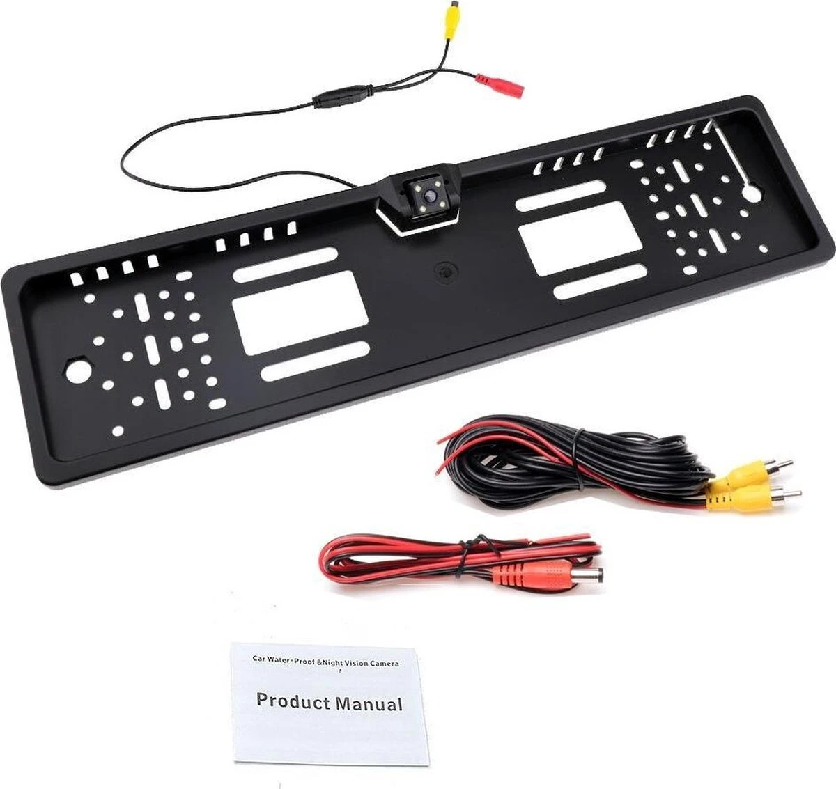 Kenteken Plaathouder Met Achteruitrijcamera | 4 LED | Infrarood 3 Kenteken Plaathouder Met Achteruitrijcamera | 4 LED | Infrarood