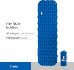 Hikr® Luchtbed - Slaapmat - Opblaasbaar Matras - Lichtgewicht - Outdoor - Camping - Hiking & Wandelen -Winkel Voor Kampeerartikelen 1200x1138 5