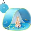 Needventure Baby Strandtent - Pop Up Tent - Windscherm Strand - Camping Strandtentje - Speeltent - Blauw -Winkel Voor Kampeerartikelen 1200x1142