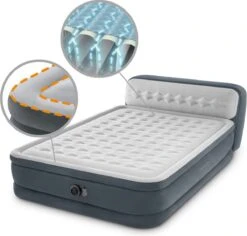 Intex 64448 - Queen Deluxe Ultra-Plush Zelfopblazend 2-persoons Luchtbed Met Hoofdboord (203x152x46cm) 26 Intex 64448 - Queen Deluxe Ultra-Plush Zelfopblazend 2-persoons Luchtbed Met Hoofdboord (203x152x46cm) -Winkel Voor Kampeerartikelen 1200x1146 6