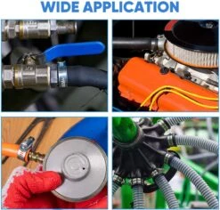 BOTC Slangklemmen Set - RVS Slangklem - Ø 8-38mm - 60 Delig -Winkel Voor Kampeerartikelen 1200x1148 7